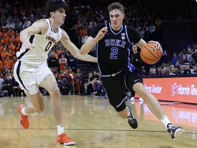 Flagg puts up another double-double as No. 3 Duke beats UVa