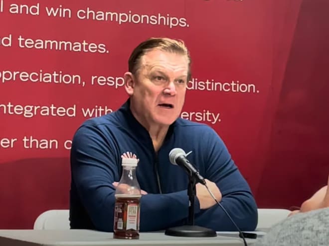 Watch:  Brad Underwood post-game vs. Indiana