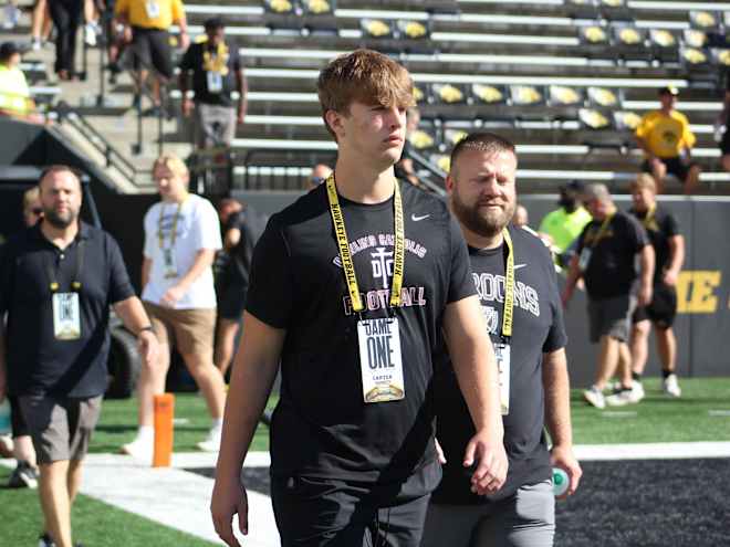 In-State Recruit Carter Barrett is Iowa's First 2028 OL Offer