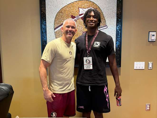 Four-star ATH J'Zavien Currence sets FSU OV, updates recruiting process