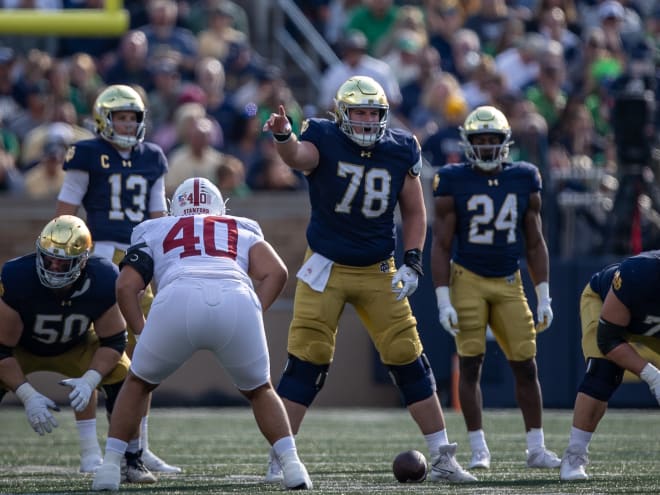 Center Pat Coogan gives Notre Dame something to shout about and dream about