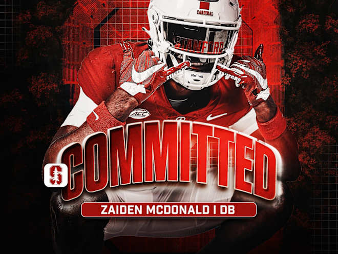 2026 3-star safety Zaiden McDonald flips from Syracuse to Stanford
