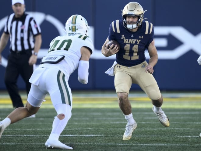 No. 12 Notre Dame takes on undefeated No. 24 Navy in New Jersey