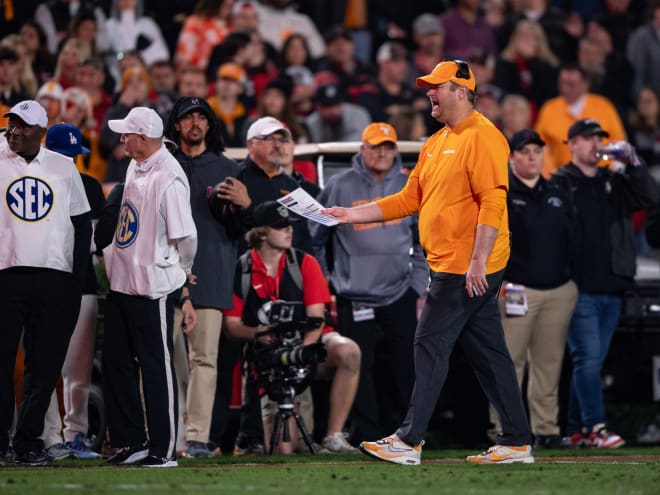 What Tennessee head coach Josh Heupel said after losing to Georgia