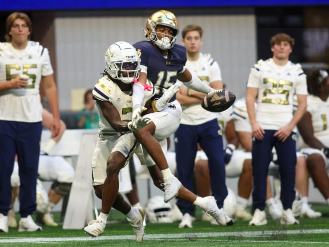 Postgame Takeaways: Notre Dame pulls away from outmanned Georgia Tech