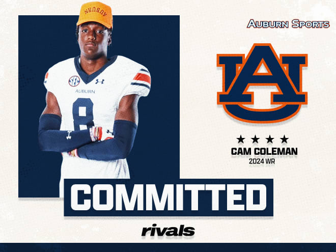 Coleman commitment has Auburn closing gap on Ohio State for top WR haul