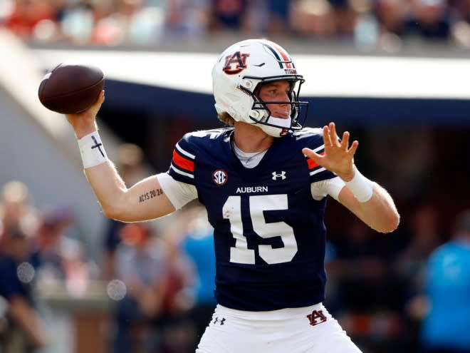 Auburn Transfer QB Hank Brown to Visit Iowa Thursday