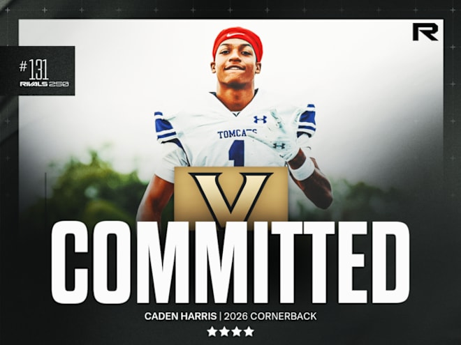 Vanderbilt reels in commitment from four-star CB Caden Harris