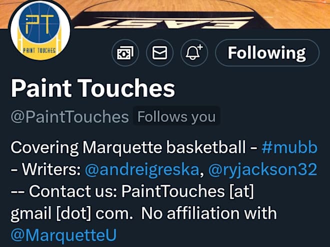 Paint Touches Brought Numbers