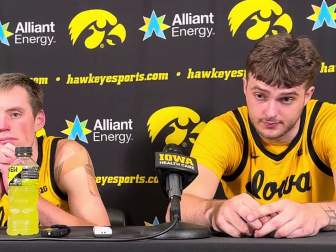 VIDEO: Freeman and Sandfort Talk Iowa Loss to Minnesota