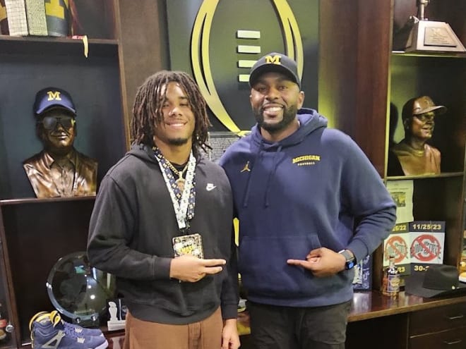 Michigan visit gives 2025 LB Cameron White plenty to think about