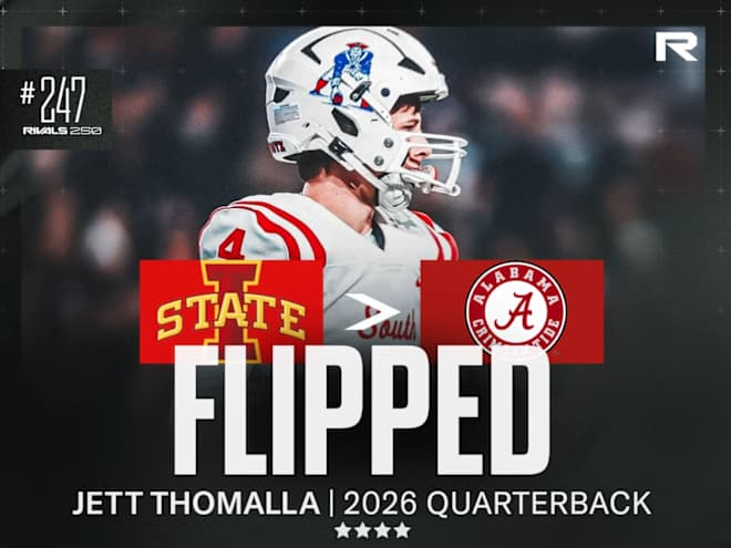 Four-star QB Jett Thomalla flips from Iowa State to Alabama