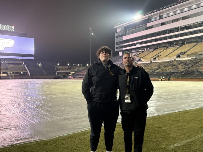 Purdue "top choice" for 2026 three-star OL Rico Schrieber