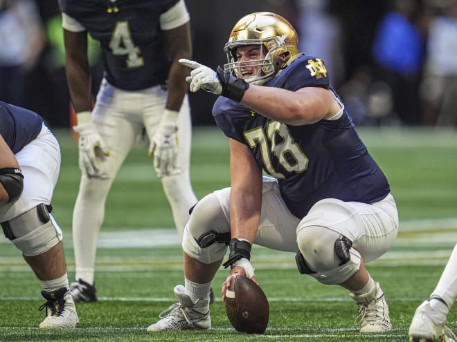 Notre Dame transfer offensive lineman Pat Coogan commits to Indiana