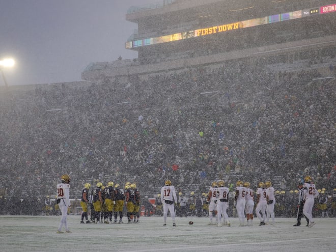 Notre Dame set to weather playoff run as No. 7 seed vs. 10 seed Indiana