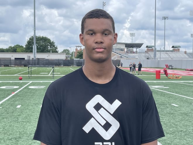 6-foot-8 prospect in the 2023 class camped at Ohio State on Tuesday