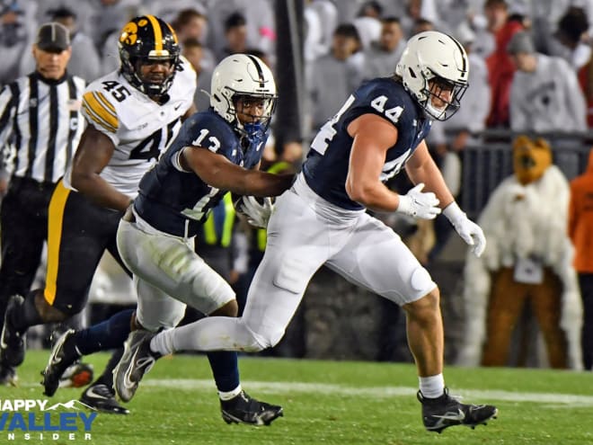 Who are Penn State's top offensive returning players according to PFF?