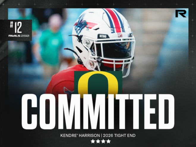 Oregon scores a commitment from Rivals' No. 1 TE Kendre Harrison