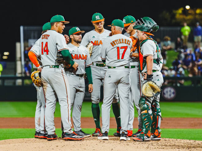 Miami Baseball: Canes drop game one to No. 8 Gators