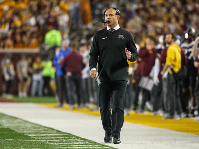 What did Minnesota HC P.J. Fleck say in his weekly press conference?