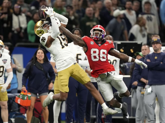 Notre Dame CB Leonard Moore remains all business ahead of marquee matchup