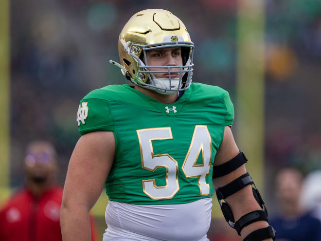 Notre Dame football injury report: LT Anthonie Knapp out for title game