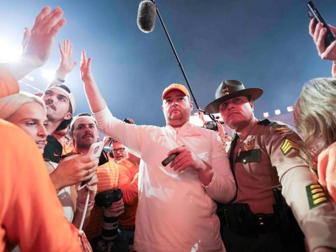 Josh Heupel hopes fans take Neyland Stadium crowd noise claims ‘personally’