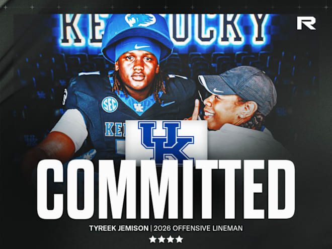 Four-star OL Tyreek Jemison makes the call for Kentucky
