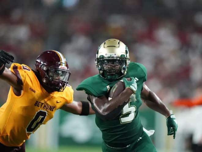 USF Football Routs Bethune-Cookman, 48-3, To Open 2024 Season