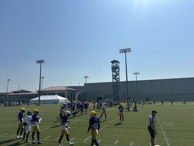 03/12 LSU Spring Practice Notes