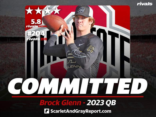 After quiet week, four-star QB Brock Glenn picks Ohio State