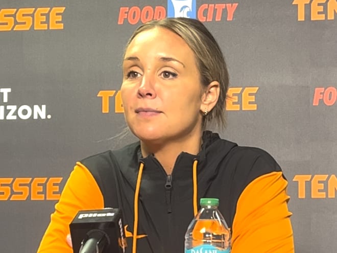 WATCH: Lady Vols coach Kim Caldwell, guard Ruby Whitehorn meet with media