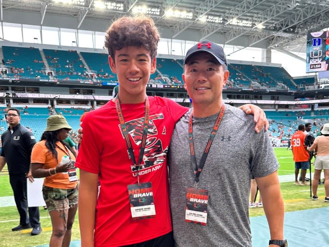 2028 QB AJ Chung reacts to 'surreal' Syracuse offer