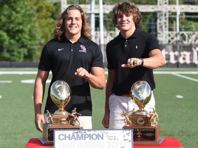 Twin brothers, Kalib & Liam Fortner the Army Black Knights