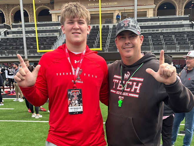 Elite OL Peyton Miller recaps great visit to Lubbock