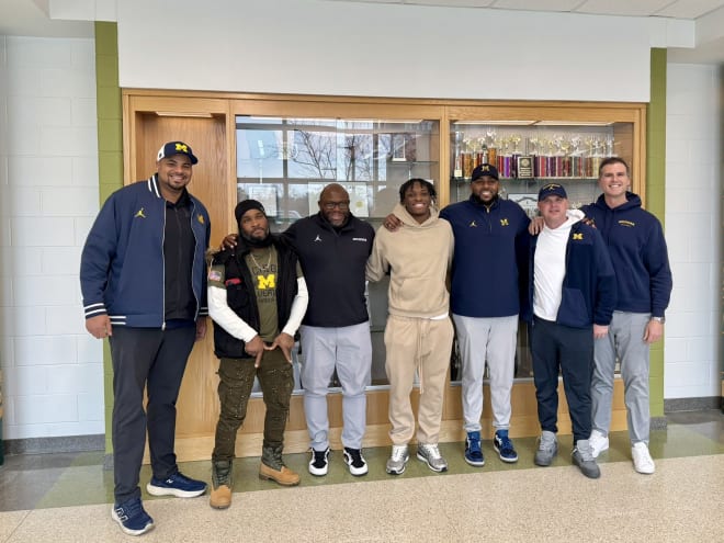 Michigan brings full-court press to 2026 four-star RB Savion Hiter's school