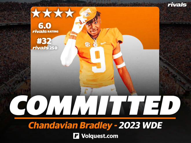 Chandavian Bradley ends recruitment and details orange decision