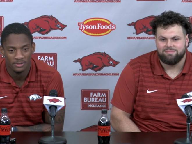 VIDEO: Worth, Carmona talk spring practice