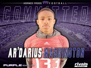 Frogs Flip Ar'Darius Washington from LSU