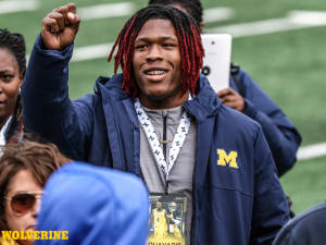 Five-star Quavaris Crouch talks Michigan official visit
