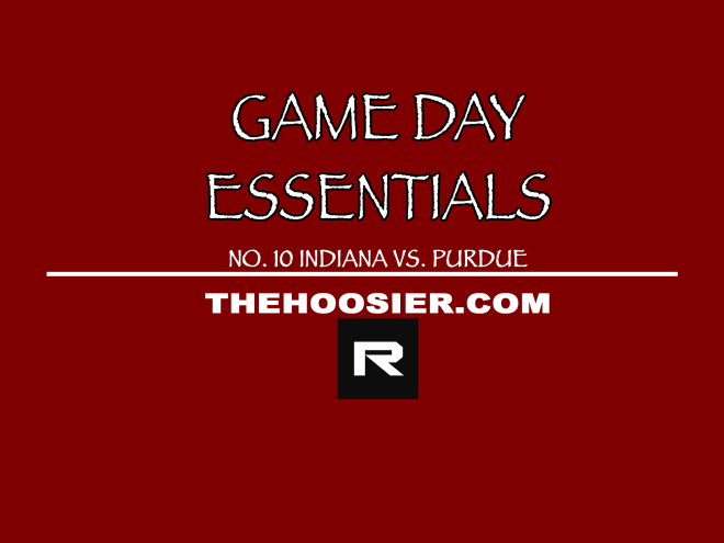 Game Day Essentials: No. 10 Indiana vs. Purdue