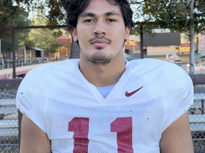 Stanford OLB Teva Tafiti looks ahead to Cal Poly