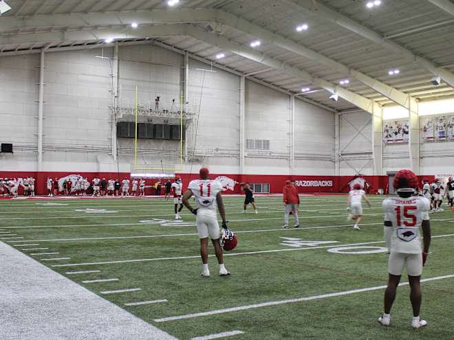 Arkansas Spring Practice Notebook No. 5