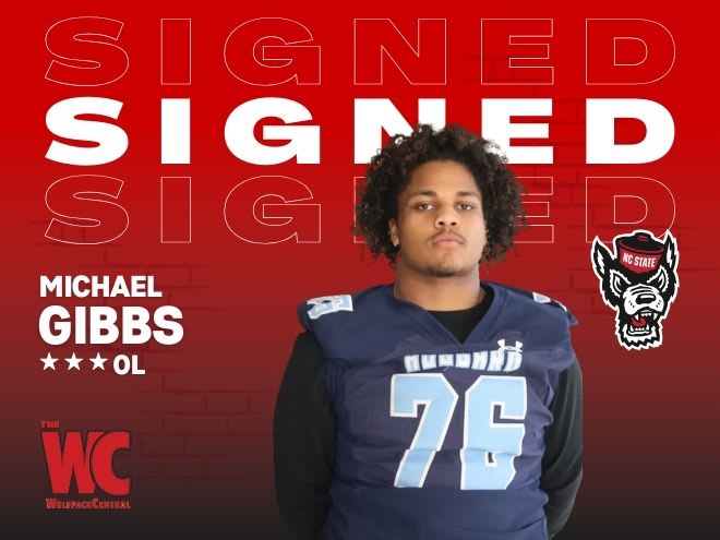 Letter of intent No. 2: Tackle Michael Gibbs