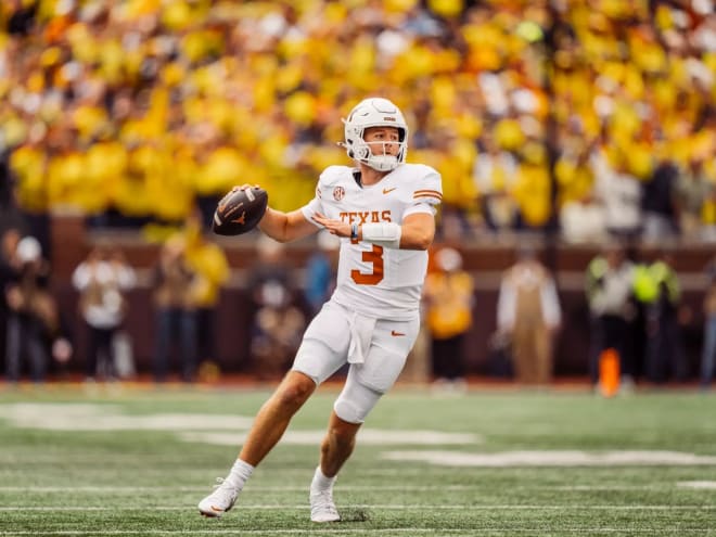 Texas is ranked 3rd in CFP Rankings