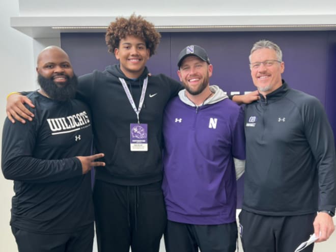 Isaac Miller excited to be Northwestern's first 2027 offer