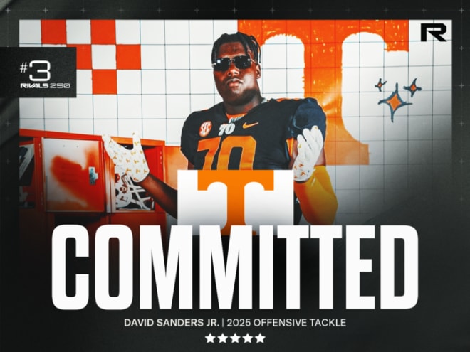 Five-star OT David Sanders Jr. to Tennessee is a historic win for the Vols