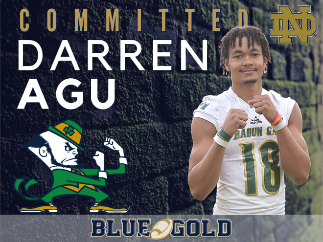 DE Darren Agu Commits To Notre Dame Football