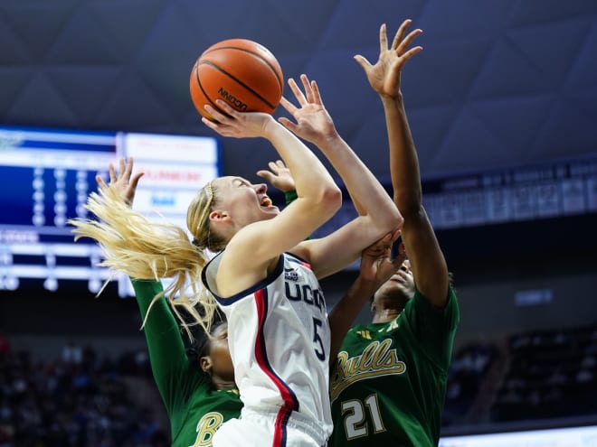 No. 2 UConn Women’s Hoops sink South Florida behind Bueckers’ 22 points