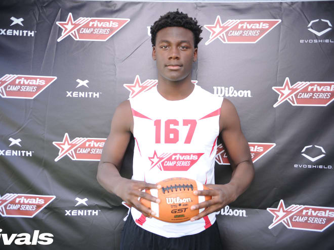 Sophomore DE Nyjalik Kelly working on possible spring visits